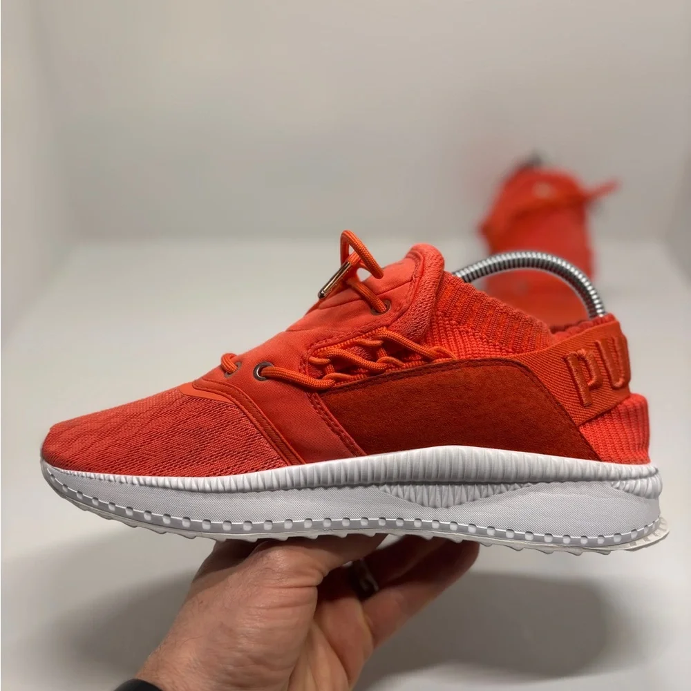 Puma Ignite Flash Evoknit Running Shoes Women's Size 9 Orange Knit Athletic Shoe - Picture 13 of 13